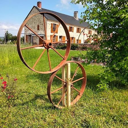 Bed and Breakfast La Brousse Kacha Malleret-Boussac Exterior foto